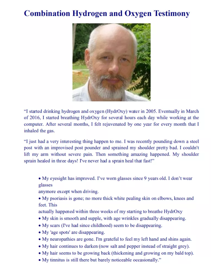 氢让他返老还童了？