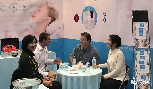 日本最大规模的健康展会，氢力泉星光熠熠